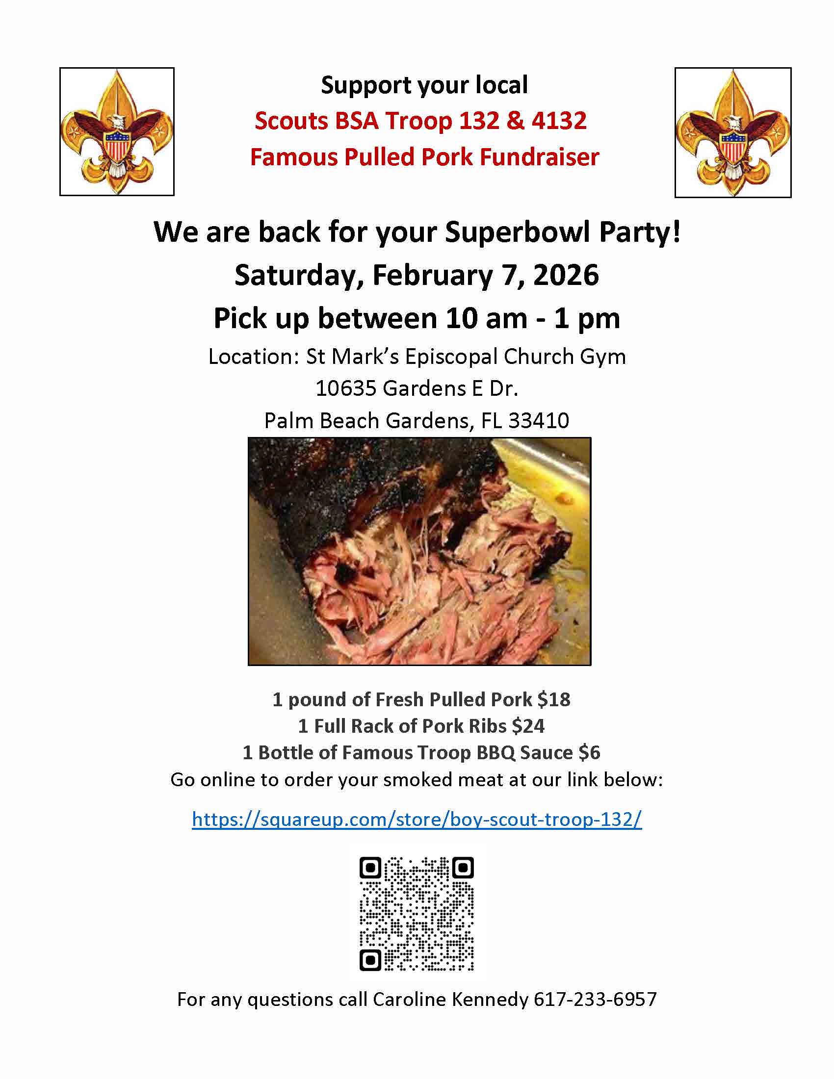 Pulled Pork Fundraiser